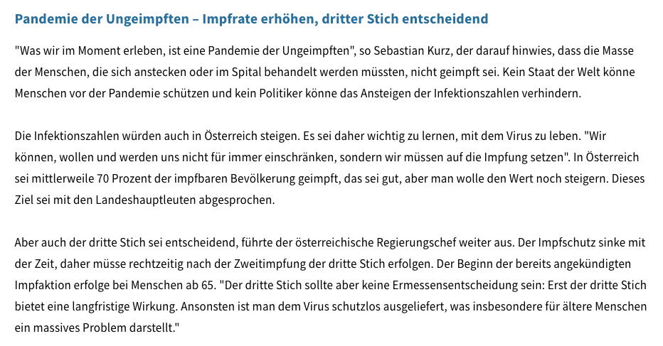 Screemsho bundeskanzleramt.gv.at