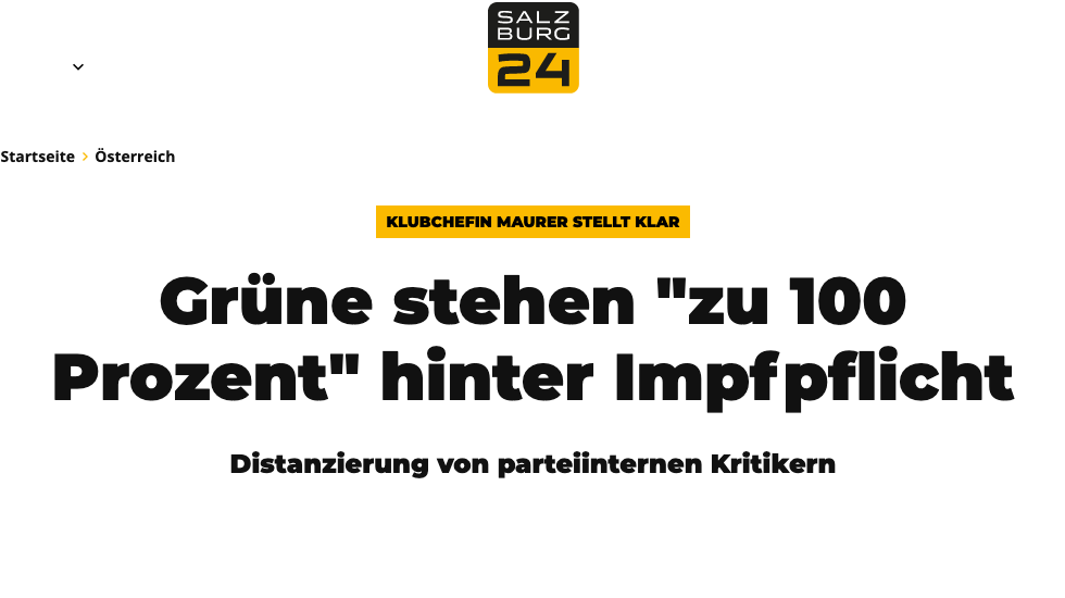 screenshot salzburg24.at