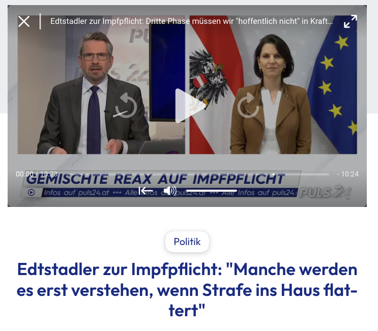 screenshot puls24.at