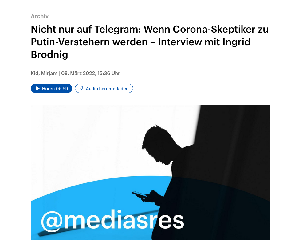 screenshot deutschlandfunk.de