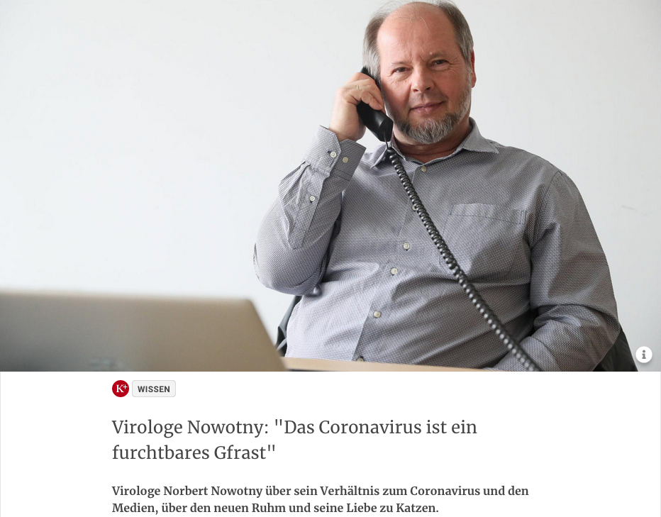 sceenshot kurier.at