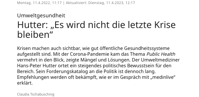 screenshot medinlive.at